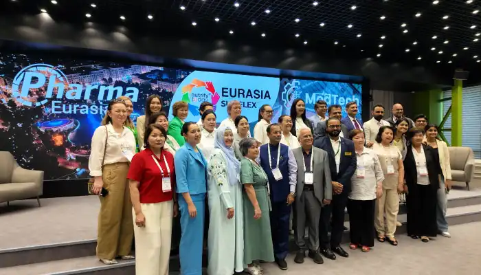 Discussions on energised botanical ingredients at Pharma Eurasia 2026